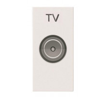 Розетка TV простая белый/1мод. ABB Zenit N2150.7 BL Розетка TV простая белый/1мод. ABB Zenit N2150.7 BL