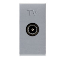 Розетка TV простая серебро/1мод., ABB Zenit N2150.7 PL Розетка TV простая серебро/1мод., ABB Zenit N2150.7 PL