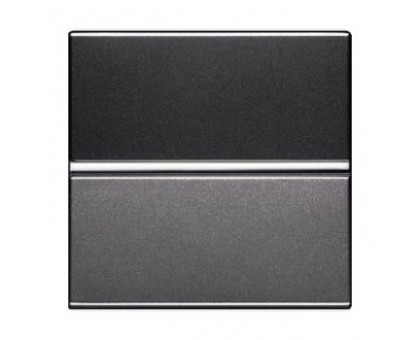 Кнопка без фиксации, антрацит, Zenit ABB N2204.7 AN Кнопка без фиксации, антрацит, Zenit ABB N2204.7 AN