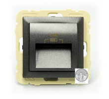 Розетка USB Charger type A, 2А, металик графит 21384 TIS Розетка USB Charger type A, 2А, металик графит 21384 TIS