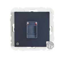 Розетка компьютерная LOGUS RJ45 5e черный матовый 21453 TPM Розетка компьютерная LOGUS RJ45 5e черный матовый 21453 TPM