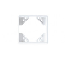 Рамка одинарная горизонтальная Apollo 5000, Белый матовый Рамка одинарная горизонтальная Apollo 5000, Белый матовый