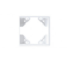 Рамка одинарная горизонтальная Apollo 5000, белоснежная