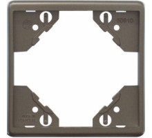 Рамка одинарная горизонтальная Apollo 5000, металик графит