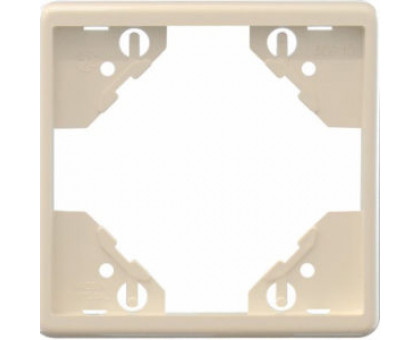 Рамка одинарная горизонтальная Apollo 5000, слоновая кость