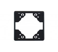 Рамка одинарная горизонтальная Apollo 5000, Черный матовый Рамка одинарная горизонтальная Apollo 5000, Черный матовый