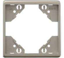 Рамка одинарная горизонтальная Apollo 5000, серебро