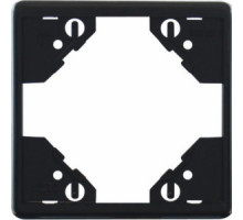 Рамка одинарная горизонтальная Apollo 5000, черная