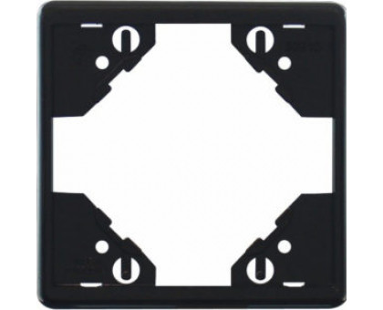 Рамка одинарная горизонтальная Apollo 5000, черная