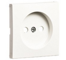 Накладка розетки без заземления LOGUS белоснежная 90621 TBR