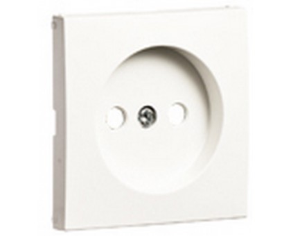 Накладка розетки без заземления LOGUS белоснежная 90621 TBR