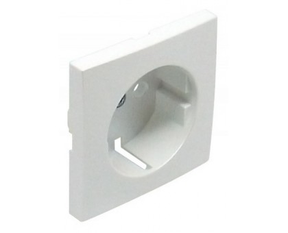 Накладка розетки с заземлением, LOGUS металик ледяной 90631 TGE