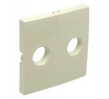 Накладка розетки аудио LOGUS стерео слоновая кость 90713 TMF