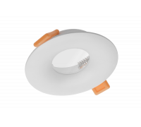 Точечный светильник встраиваемый (каркас) GTV OP-ALSOK-10 ALESSIO, IP54, MR16 GU10 / GU5.3, алюминий, круглый, белый