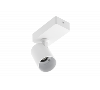 Накладной светильник GTV OS-SAN20WOK1-10 SANTO, 1xGU10 MR16, IP20, поворотный, алюминий, белый