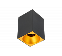 Накладной светильник потолочный GTV OS-TENGU10KW-00 TENSA, MR16 GU10, IP20, черный, золото