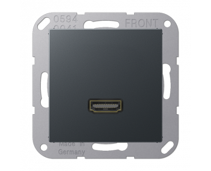 Розетка Jung А550 HDMI MA A 1112 ANM