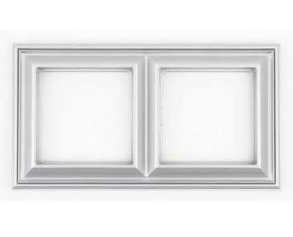 Рамка Eco Profi DECO EPD482AL 2-местная алюминий Рамка Eco Profi DECO EPD482AL 2-местная алюминий