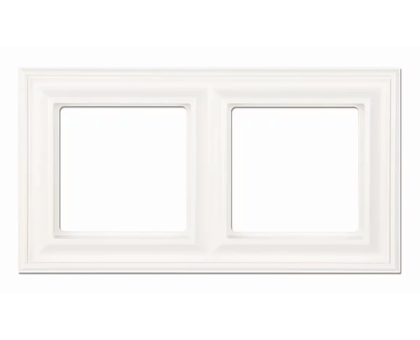 Рамка Eco Profi DECO EPD482WW 2-местная белая Рамка Eco Profi DECO EPD482WW 2-местная белая