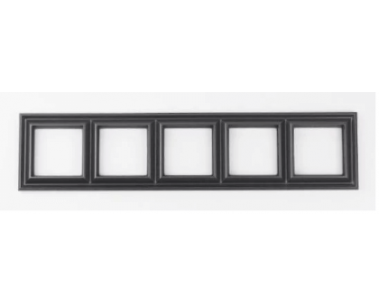 Рамка Eco Profi DECO EPD485AN 5-местная антрацит Рамка Eco Profi DECO EPD485AN 5-местная антрацит