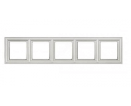 Рамка Eco Profi DECO EPD485WW 5-местная белая Рамка Eco Profi DECO EPD485WW 5-местная белая