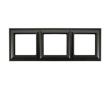 Рамка Eco Profi Standart EPS483AN 3-местная  Рамка Eco Profi Standart EPS483AN 3-местная