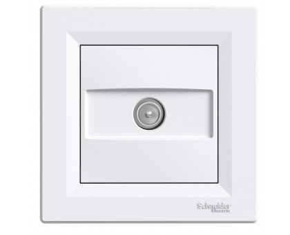 Розетка ТВ конечная, белый, EPH3200121 Schneider Asfora