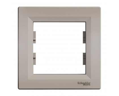 Рамка 1 пост, бронза, EPH5800169 Asfora Schneider