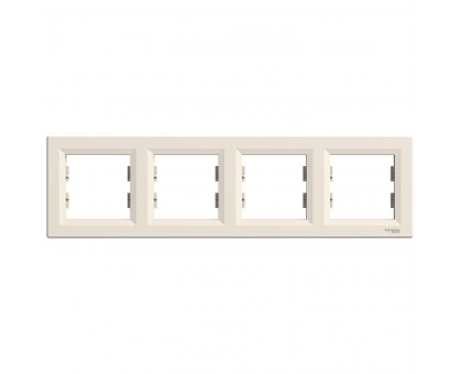 
Рамка 4 поста, слоновая кость, EPH5800423 Schneider Asfora