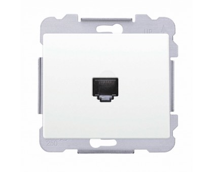 Розетка компьютерная SIEMENS RJ45 5e, белоснежная 19595 W