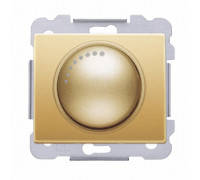 Светорегулятор SIEMENS 500W, Золото Одиссей 21539-X OD