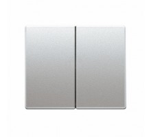 Клавиша 2-кл. SIEMENS IRIS Алюминий Меркурий Клавиша 2-кл. SIEMENS IRIS Алюминий Меркурий