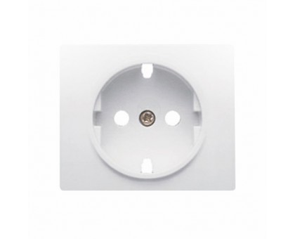 Накладка розетки 2P+Z, SIEMENS IRIS белоснежная Накладка розетки 2P+Z, SIEMENS IRIS белоснежная