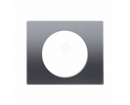 Накладка розетки аудио стерео SIEMENS IRIS Сталь Нептун