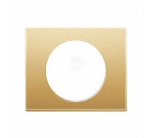 Накладка розетки аудио стерео SIEMENS IRIS Золото Одисей