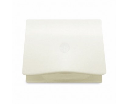 Накладка розетки с крышкой 2P+Z, SIEMENS IRIS слоновая кость