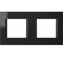 Рамка 2х2M TEM MODUL line, черная