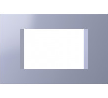 Рамка 3M TEM MODUL line, синий металик