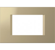 Рамка 3M TEM MODUL line, золото