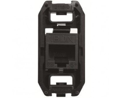 Розетка компьютерная RJ45 кат.6, 1мод., ABB 2018.6 Розетка компьютерная RJ45 кат.6, 1мод., ABB 2018.6