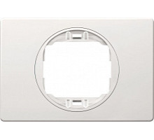 Рамка 1-на Aling-Conel EON, 80*120 білий-білий E6803.00