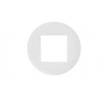 Рамка 1-местная круглая Белая Efapel Quadro 45 45911 TBR