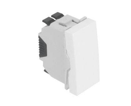 Выключатель 1-клавишный 1 мод. Белый матовый Efapel Quadro 45 45010 SPM