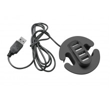 Адаптер для USB GTV черный HB-USB-4X-20