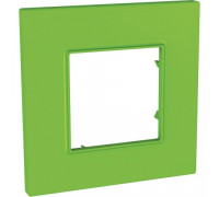 Рамка 1 место, Киви Bio, Unica Quadro Schneider MGU4.702.28  Рамка 1 место, Киви Bio, Unica Quadro Schneider MGU4.702.28