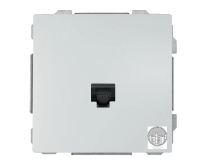 Розетка интернет RJ45 SIEMENS STYLE  белый полярный 22595WH01 Розетка интернет RJ45 SIEMENS STYLE  белый полярный 22595WH01