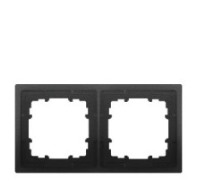 Рамка 2-я SIEMENS STYLE антрацит коссо 5TG13220AC