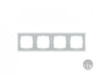 Рамка 4-я SIEMENS STYLE белая 5TG13240WH Рамка 4-я SIEMENS STYLE белая 5TG13240WH