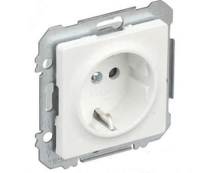 Розетка 1-на 2P+Z, ШУКО SIEMENS LINE 16А, 250V белый полярный 10524WH Розетка 1-на 2P+Z, ШУКО SIEMENS LINE 16А, 250V белый полярный 10524WH