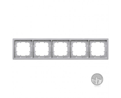 Рамка 5-я SIEMENS STYLE платина металик 5TG13251 Рамка 5-я SIEMENS STYLE платина металик 5TG13251